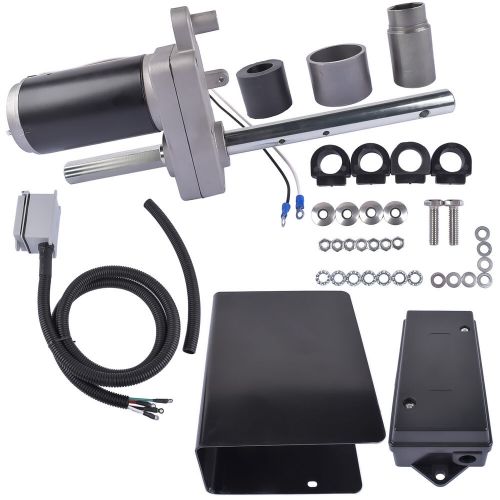 New electric powered trailer jack kit -12000 lbs single speed replace 1824200100