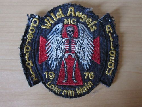 Mc patch wild angels mc lohr upper palatinate allgÄu rocker motorcycle club patches cut-