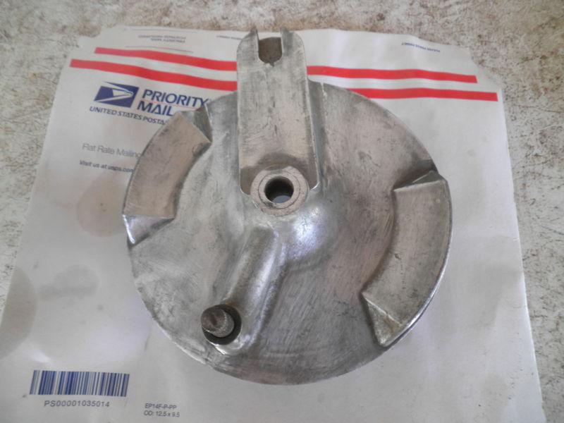 Ducati bevel single 250 350450 brake backing plate dual vent style