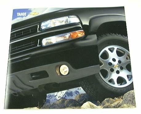 2004 chevrolet tahoe sales brochure 