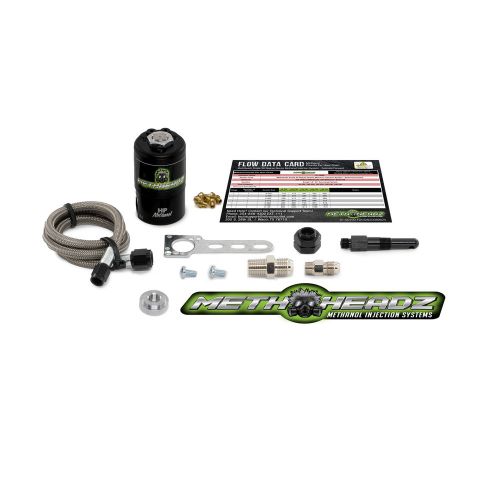 Methheadz single 90 degree nozzle methanol injection system - solenoid forward