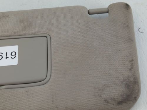 2013-2018 nissan pathfinder driver sun visor mirror left sunvisor beige x6m32