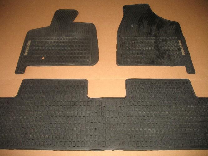 2009 2010 2011 10 11 12 vw volkswagen routan rubber all weather floor mats oem 