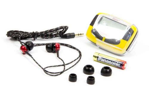 Raceceiver fusion 1600+ with rookie ear piece earpiece imca driver dirt track