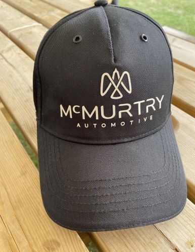 Mc murtry black baseball cap - official merchandise, worth £30