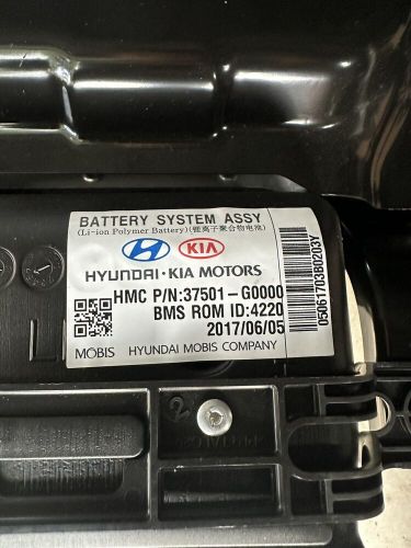 2017-2019 hyundai sonata optima hybrid battery pack assembly oem (2017 year)