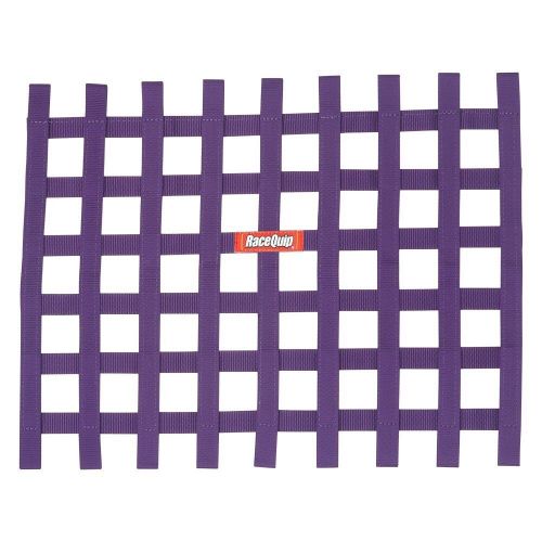 Racequip 721055rqp - purple ribbon window net