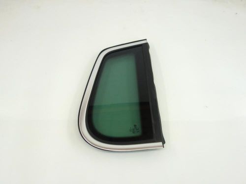 09-17 volkswagen tiguan 2.0l at fwd right passenger quarter window glass oem