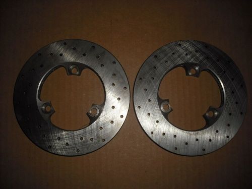 Crg 2000-up 2000up shifter kart lh / rh front brake disc rotor new pair