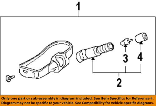 Gm oem 15263240 tpms valve