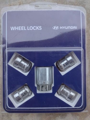 Genuine oem hyundai wheel locks u8440-00502 fits all newer models