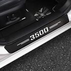 4x for ram 3500 accessory carbon fiber truck cab door sill protector step decal