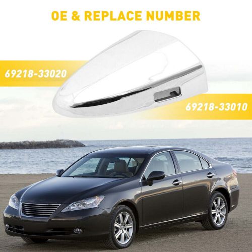 For lexus es350 2007-2012 front driver side lh chrome door handle key cover,