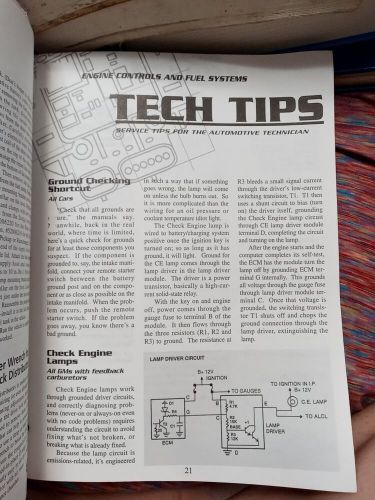 Standard Plus Club Advertisement 1998 & Engine Management Tech Tips Lib Ed 1, US $26.99, image 12