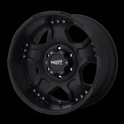 18" moto 957 black w/ 305-60-18 nitto terra grappler at