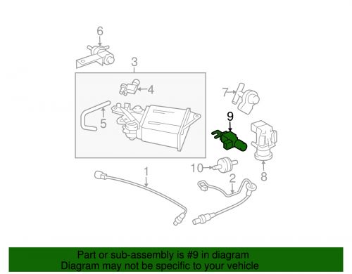 Genuine gm air control valve 88969112