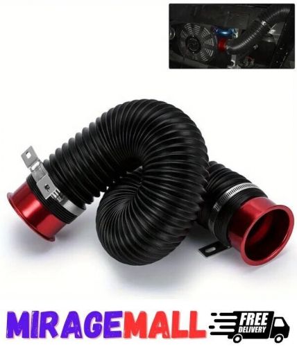 1pc car modification adjustable intake telescopic pipe, 76mm turbocharger intake