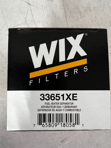 Case of 6 wix fuel / water separator filters 33651xe