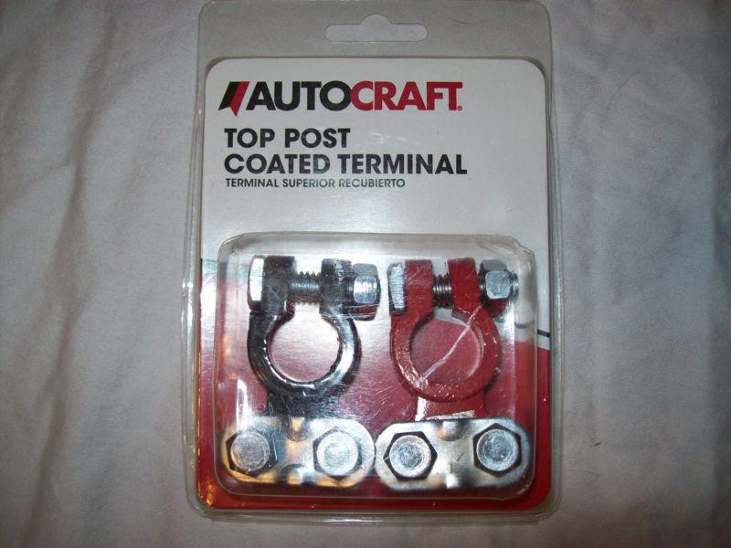 Autocraft top post coated terminal