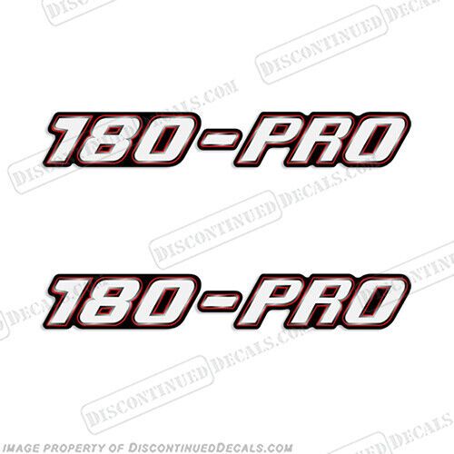 Fits stratos &#034;180-pro&#034; boat decals (set of 2)