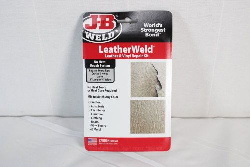 Pack of 2 jb weld leather weld leather &amp; vinyl repair kit 2130 new