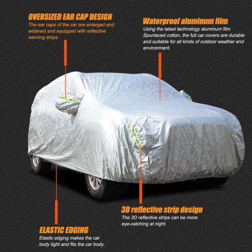 Waterproof outdoor car cover rain dust cover for mitsubishi asx 2011-2018