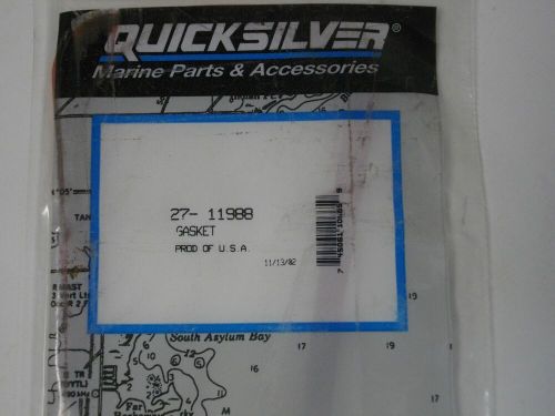 Mercury quicksilver mercruiser 27-11988 v6 4.3 valve cover gasket oem chevrolet