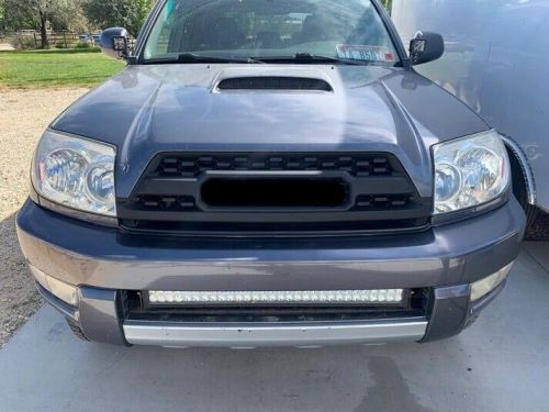 Front grille for 4th gen 2003 2004 2005 4runner trd pro grill w/lights &amp;letters