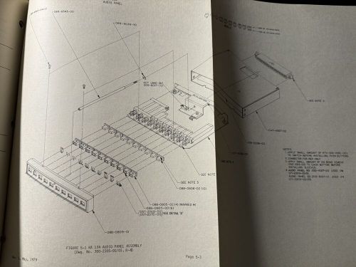 King ka 134 audio panel installation/maintenance manual 006-0159-01