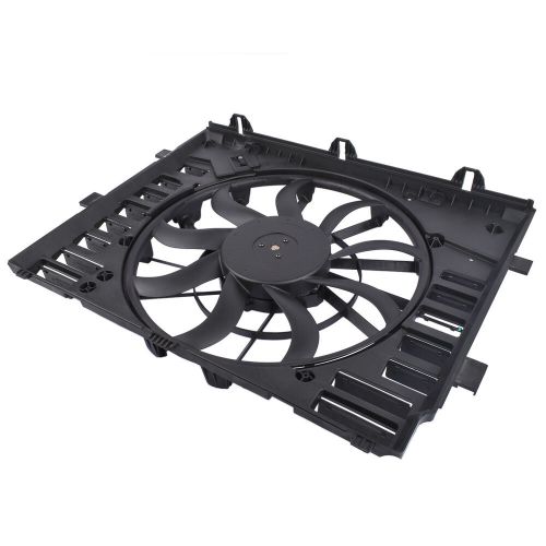 Radiator cooling fan for 11-18 porsche cayenne base v6 v8 gas dohc 95810606112