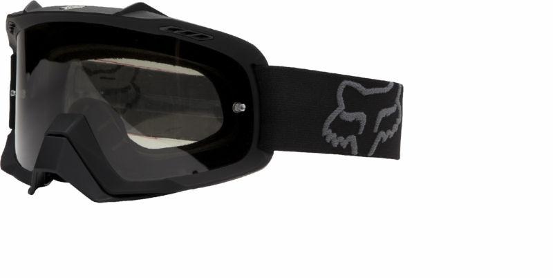 06333-901 fox airspc matte black adult mx atv off road goggles