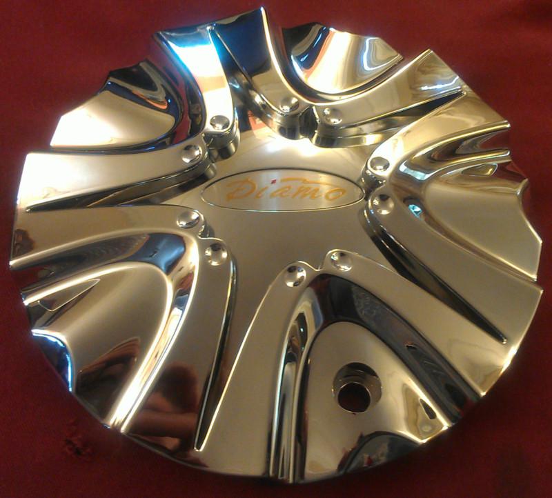 Diamo wheel center cap hubcap chrome cover new bolt on 6 5/8" new plastic cap