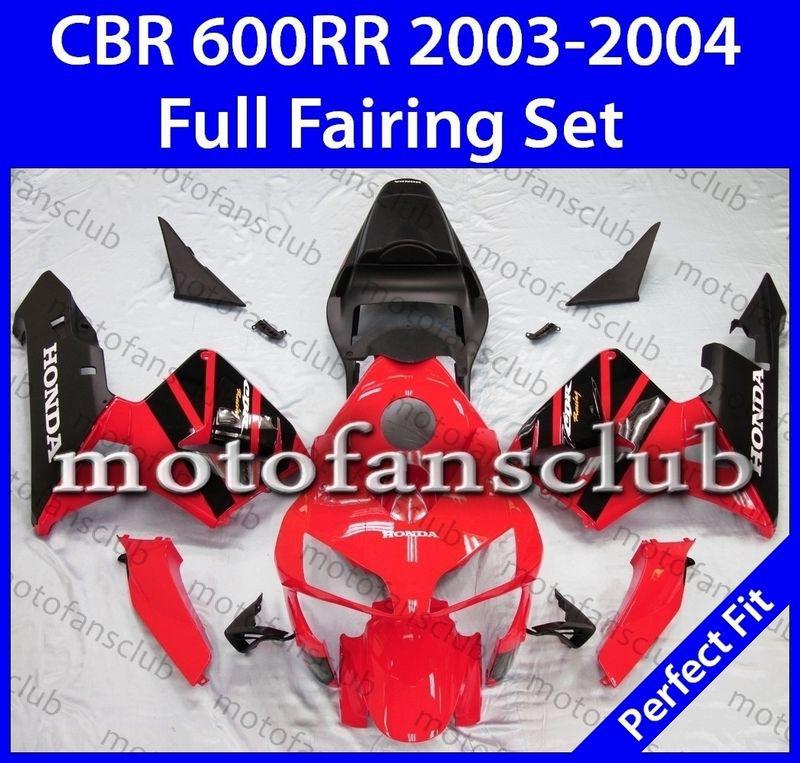 Fit honda cbr600rr 03 04 cbr 600 rr 2003 2004 fairing kit bodywork #05 b