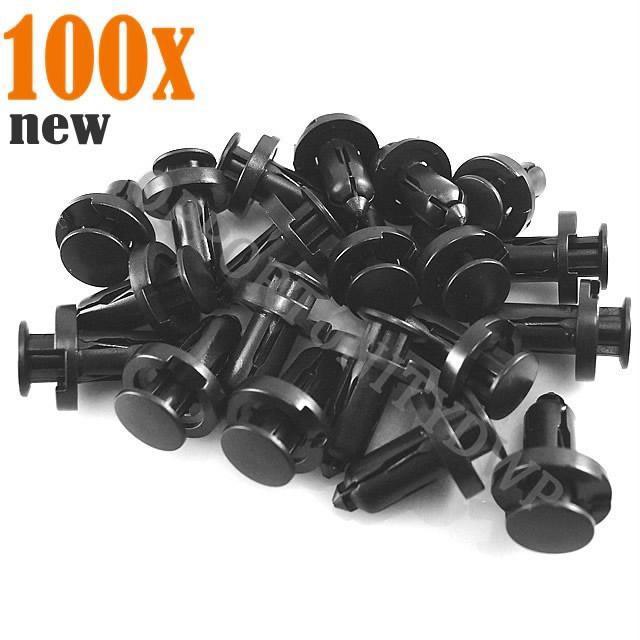 100x honda acura front rear bumper clips nylon retainer fastener 91503-sz5-003