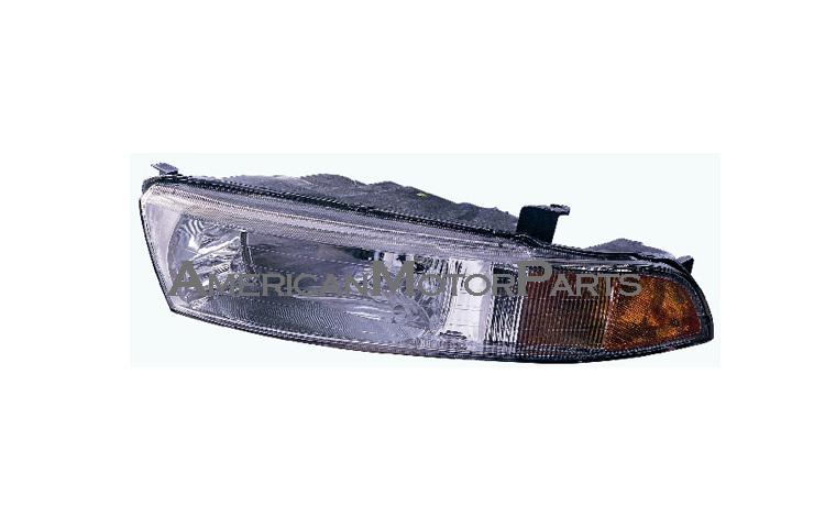 Left driver side replacement headlight 99-01 mitsubishi galant - mr439549