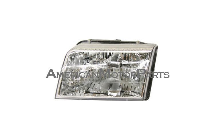 Driver side replacement headlight 06-07 mercury grand marquis - 6w3z13008ba