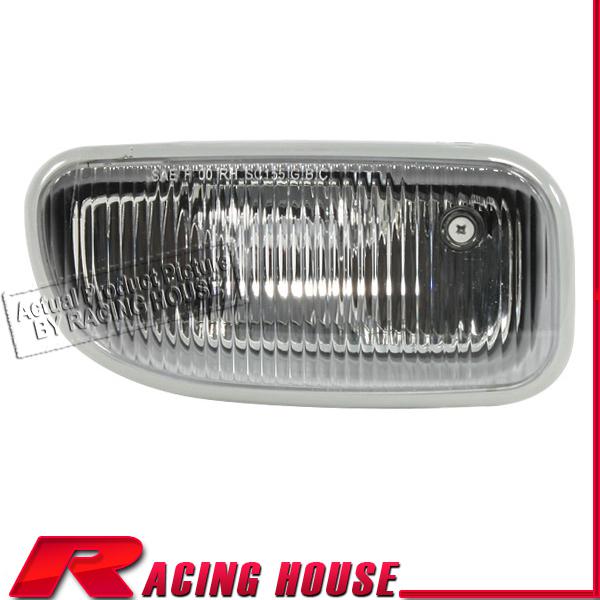 Fog lamp replacement assembly bumper driving light 99-01 jeep grand cherokee rh