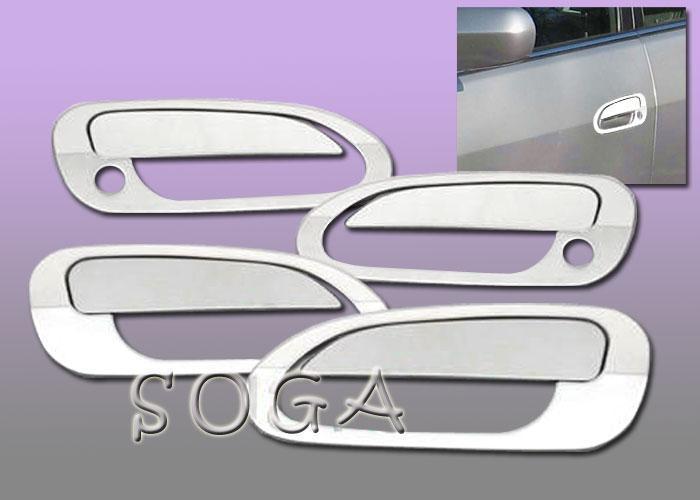 98-02 honda accord sedan chrome door handle cover 01 00