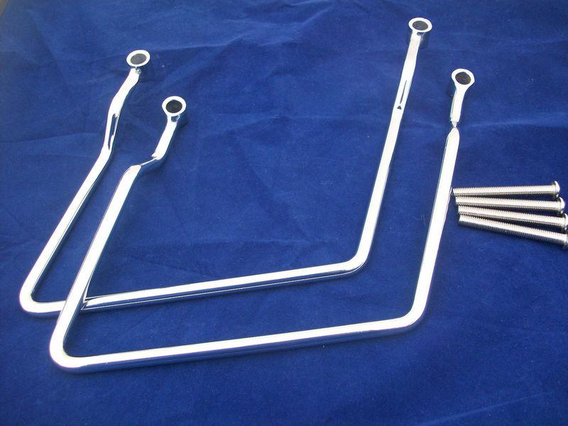 Kawasaki vulcan  vn 1700  saddlebag support brackets with hardware 