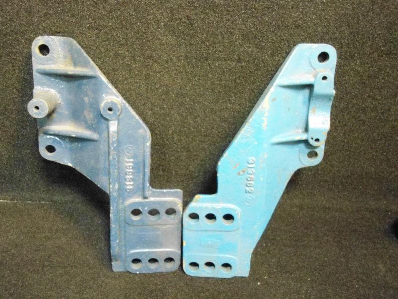 Starboard & port brackets #313661/313662 1968-72 omc sterndrive i/o boat motor#3