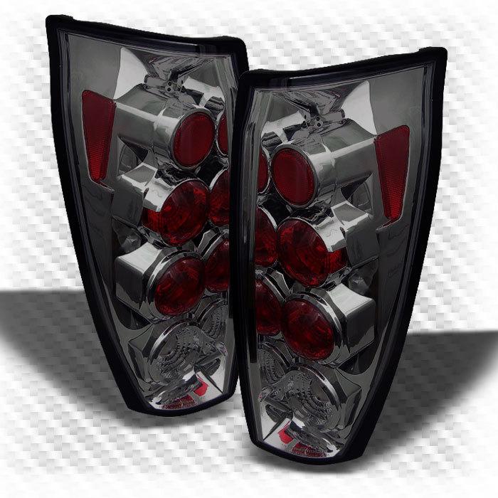 Smoked 02-06 chevy avalanche tail lights smoke lamps rear brake pair set new