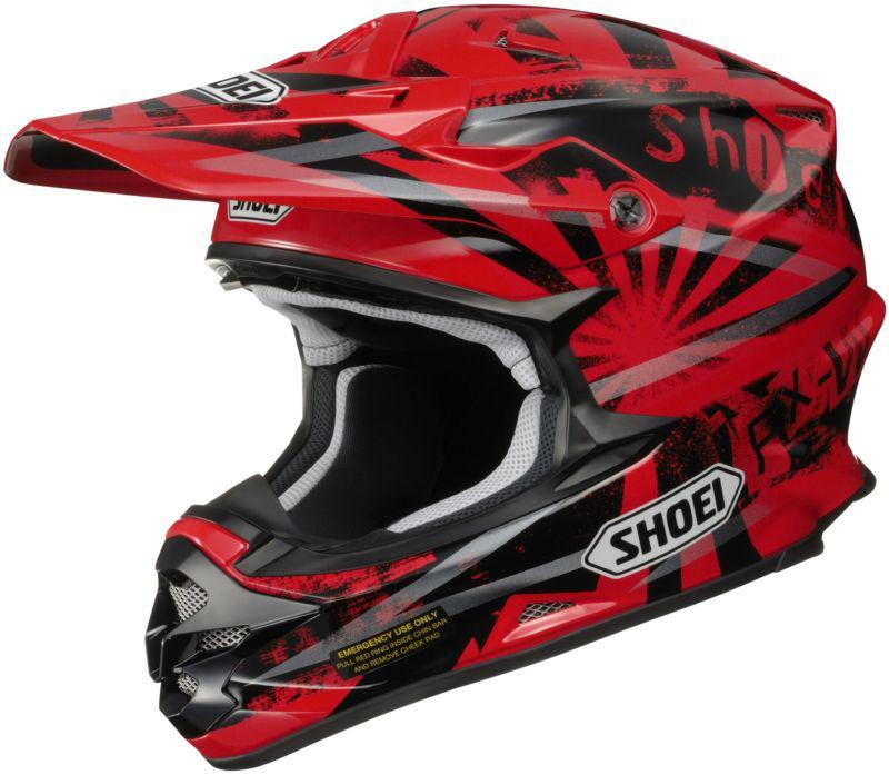 Shoei 0145-7701-06 vfx-w dissent helmet tc1 lrg