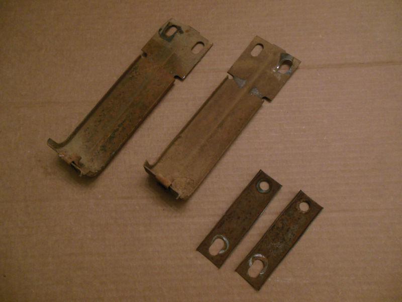 1979 1980 1981 trans am firebird front bumper to core support brackets comp, set