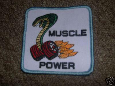 Ford mustang cobra torino fairlane muscle power patch