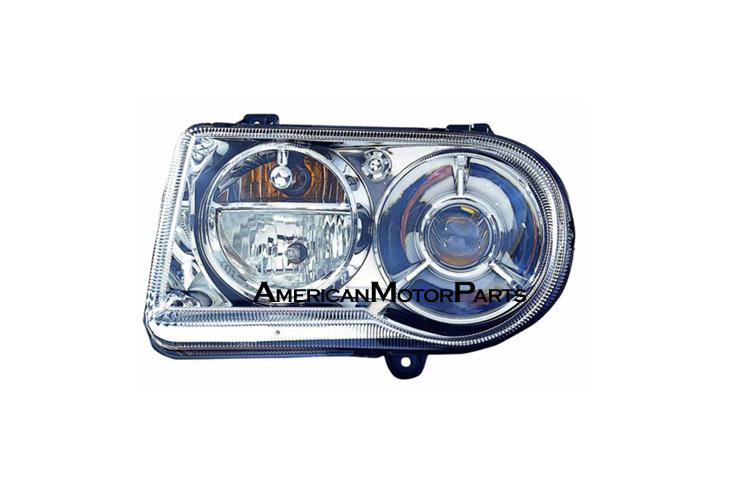 Depo driver & passenger replacement head lamp asy 08-10 chrysler 300