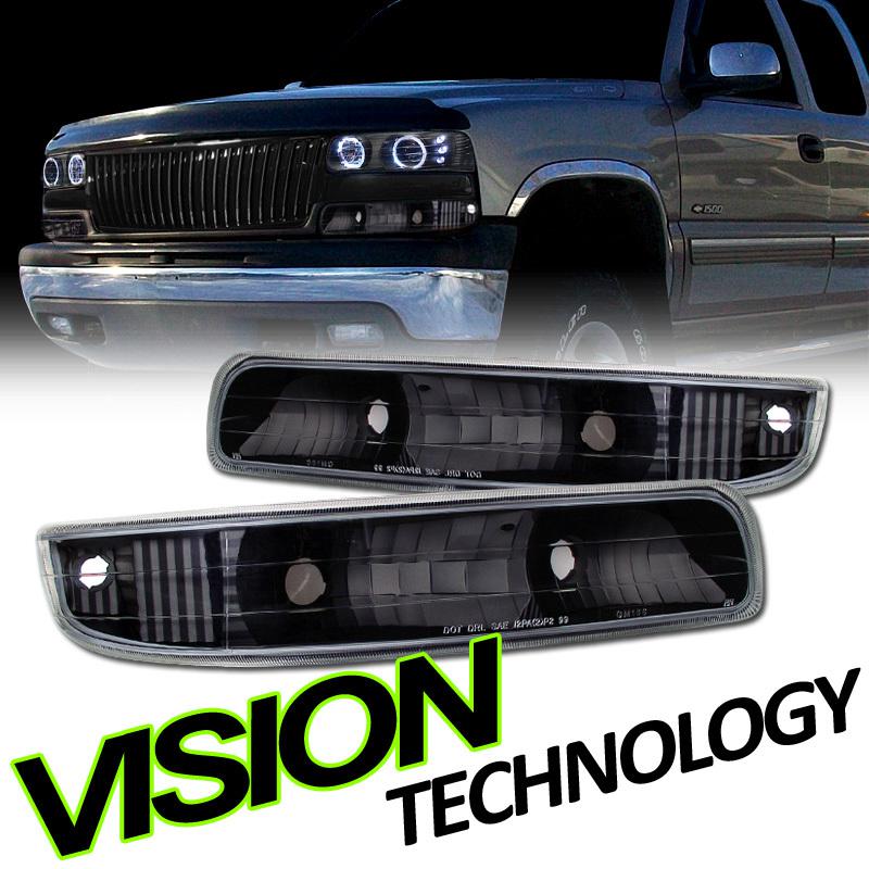 Chevy 99-02 silverado pickup/truck 00-06 tahoe/suburban suv bumper lights lamps