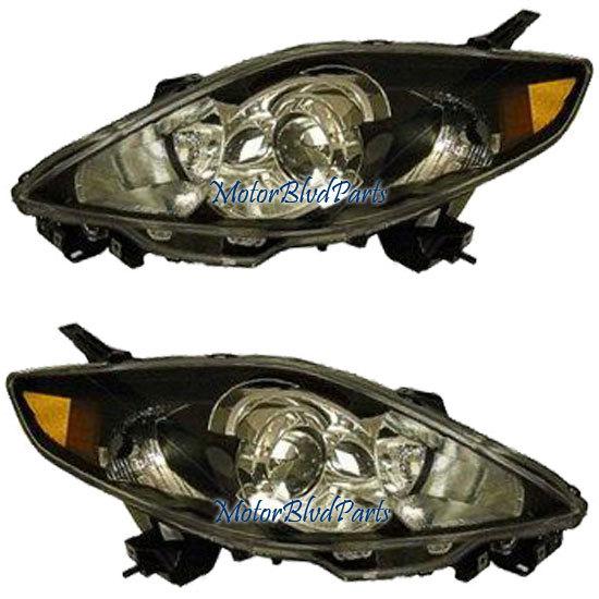 06-07 mazda 5 genuine factory oe hid headlights headlamps left + right pair