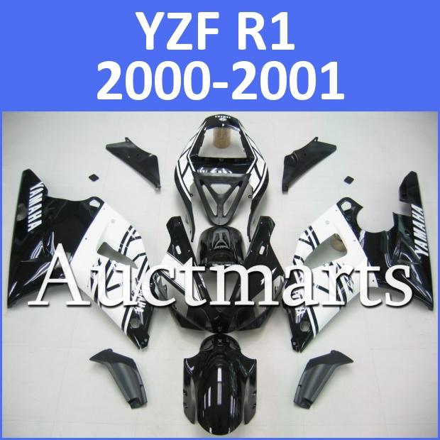 Fit yamaha yzf r1 00 01 yzfr1 2000 2001 1000 fairing kit bodywork c15 d13