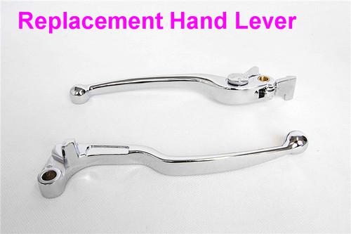 Chrome brake clutch hand lever for yamaha yzf-r1 yzf r1 r6 r6s fz1 fzs1000