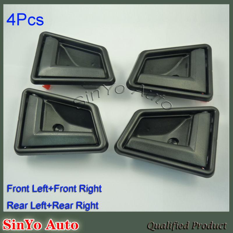 New inner interior door handle black front right left rear for suzuki sidekick